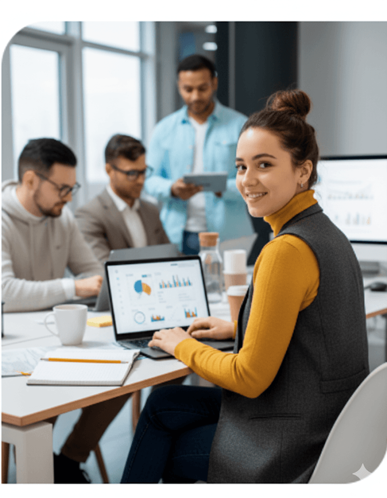 Team working together